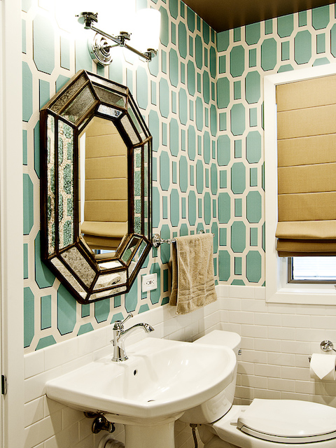 Powder Room | Paper and Tile