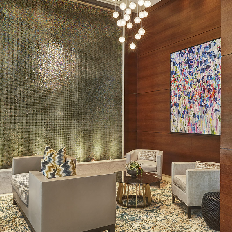 Chicago Interior Design | Claudia Martin Design | Residential Lobby